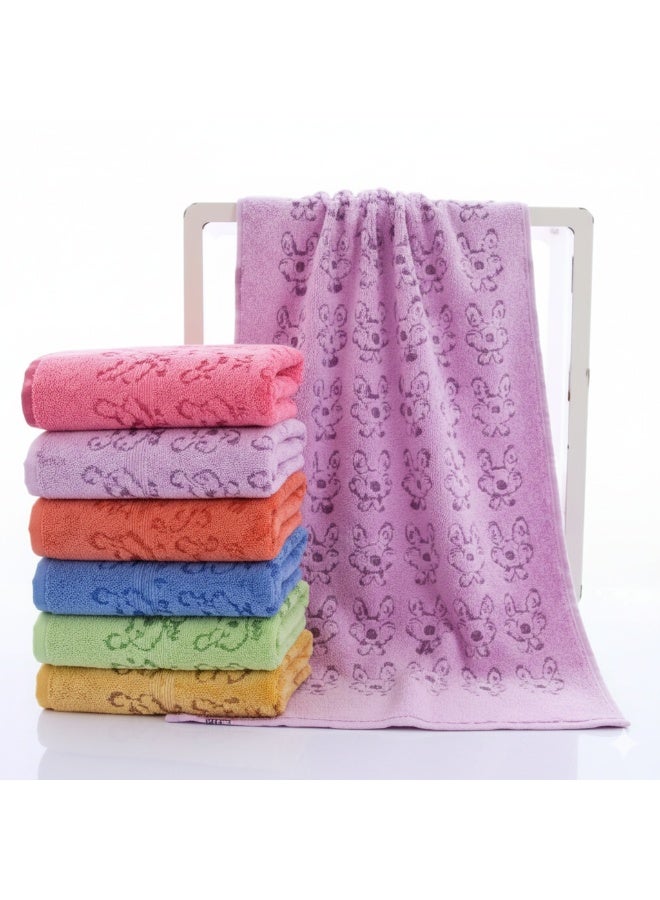 Rabbit Cotton Bath Towel 70×140 cm – Premium Hotel Quality, Soft & Highly Absorbent - Image 1